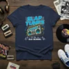 Slap Tunes Old School T-Shirt with a retro boombox graphic and musical notes