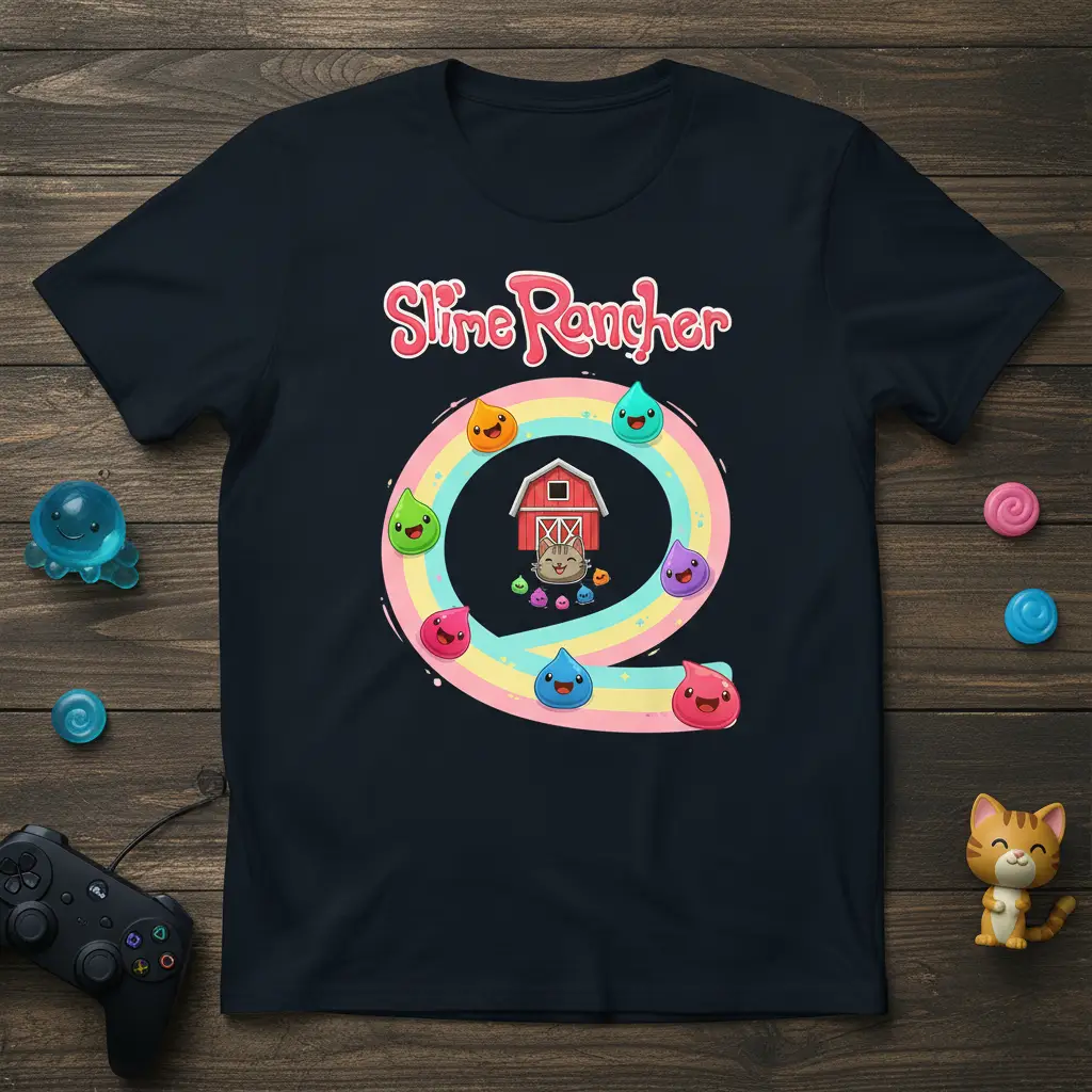 Slime Rancher T-Shirt Cute Gamer Gift Idea