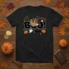 Sloth Boo Halloween T-Shirt unique graphic design printed on comfortable cotton t-shirt
