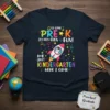 SO LONG PRE K text design featuring bold typography on quality t-shirt