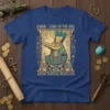 Sobek Lord of the Nile Ancient Egyptian Creator God T-Shirt featuring a detailed illustration of the crocodile deity in Egyptian