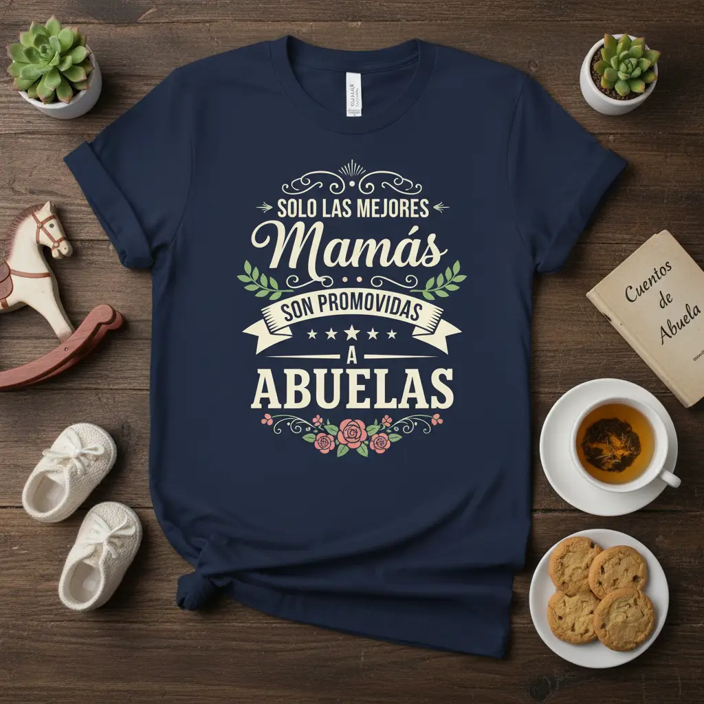 Solo Las Mejores Mamás Son Promovidas a Abuelas T-Shirt