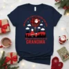 Christmas t-shirt with text "Some People Have To Wait Till Christmas To Meet Santa I Don't Have To Because I've