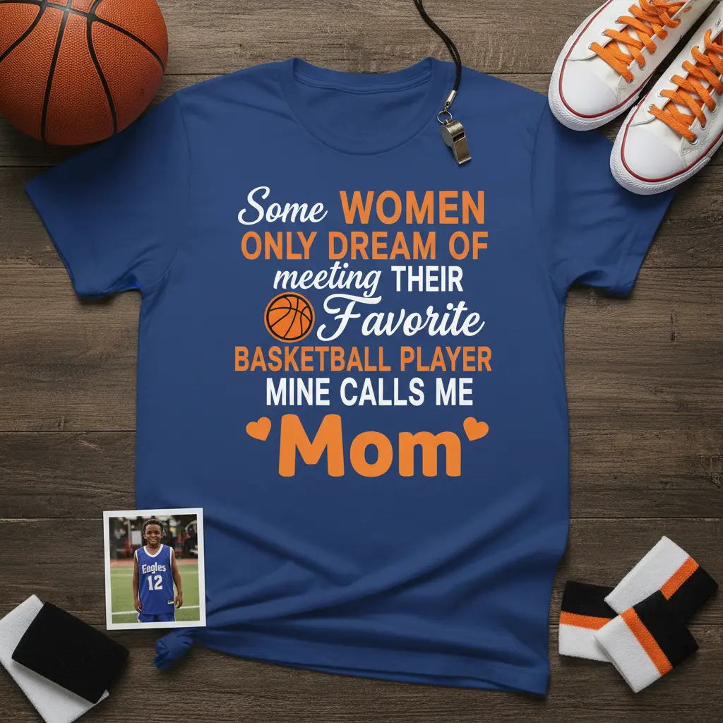 Some Women Only Dream of Meeting Their Favorite Basketball T-Shirt