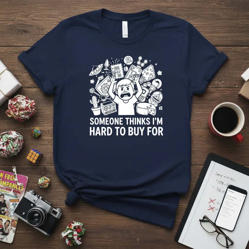 Someone Thinks I’m Hard to Buy for Funny Quote T-Shirt