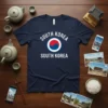 South Korea South Korea creative graphic design printed on comfortable cotton t-shirt