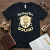 Spelling Bee Squad t-shirt design featuring a cute bee character with a pencil and the text "Spelling Bee SQUAD"