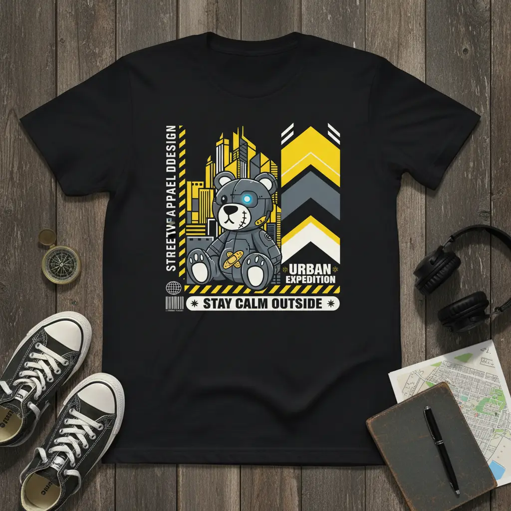 Stay Calm Outside Urban Expedition Graphic Tee