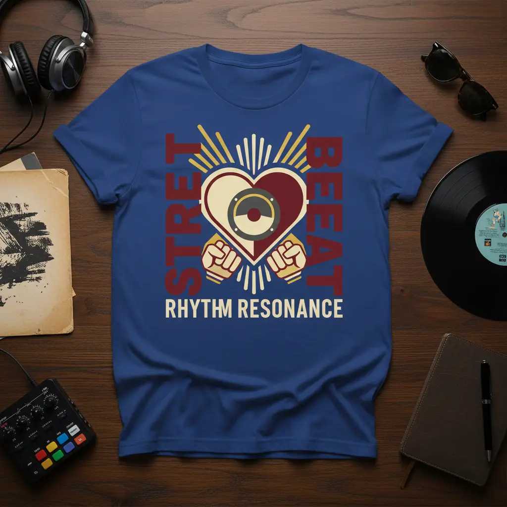 Street Beat Rhythm Resonance T-Shirt Music Lover Gift