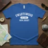 SWARTSWOOD EST. 1824 NEW JERSEY stylish graphic design printed on comfortable cotton t-shirt