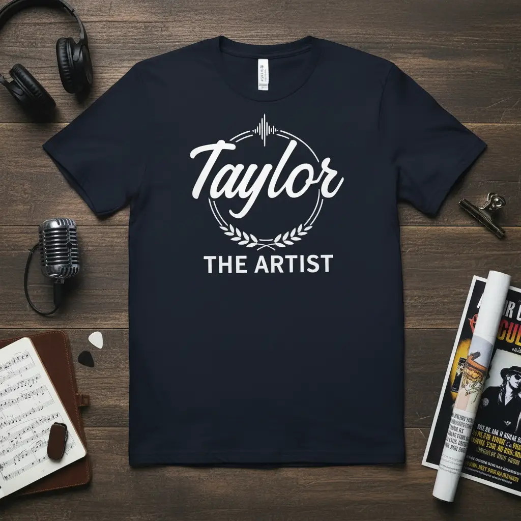 Taylor the Artist Name T-Shirt for Musicians