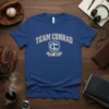 Team Conrad Est 2024 bold graphic design printed on comfortable cotton t-shirt