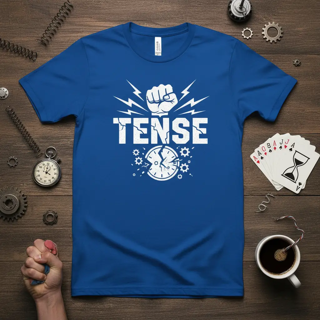 Tense Stressful Quote T-Shirt Funny Gift for Overwhelmed People