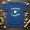 Thalassophile Someone who loves the sea unique graphic design printed on comfortable cotton t-shirt