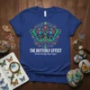 The Butterfly Effect Small text design featuring unique typography on quality t-shirt