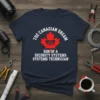THE CANADIAN DREAM SON text design featuring stylish typography on quality t-shirt