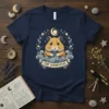 The Hamster t-shirt design with a cute hamster, stars, moon, and clouds