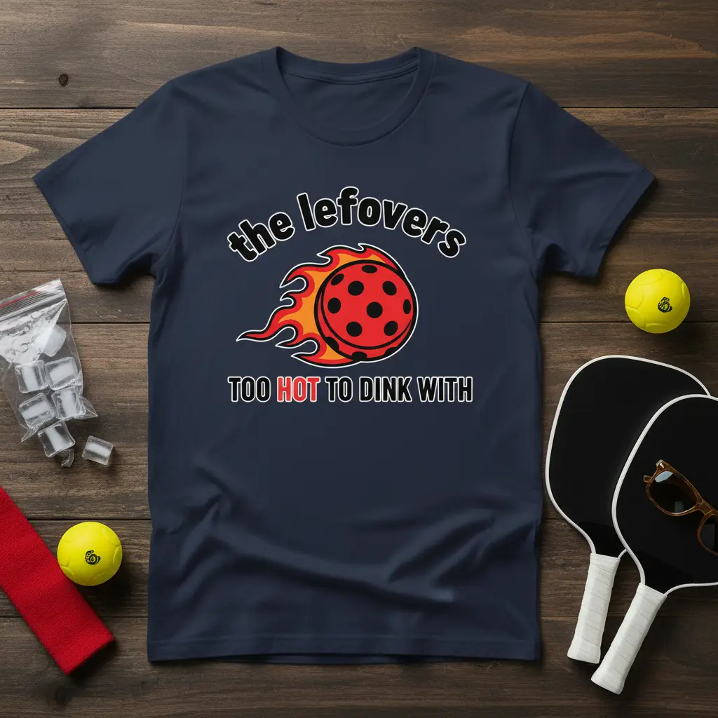 The Leftovers Too Hot to Dink With Pickleball T-Shirt