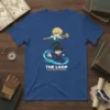 The Loop The Journey Begins anime t-shirt featuring two chibi characters in action poses