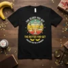 The Older You Get The Better You Get Unless You're A Banana quote t-shirt with a funny banana on scales
