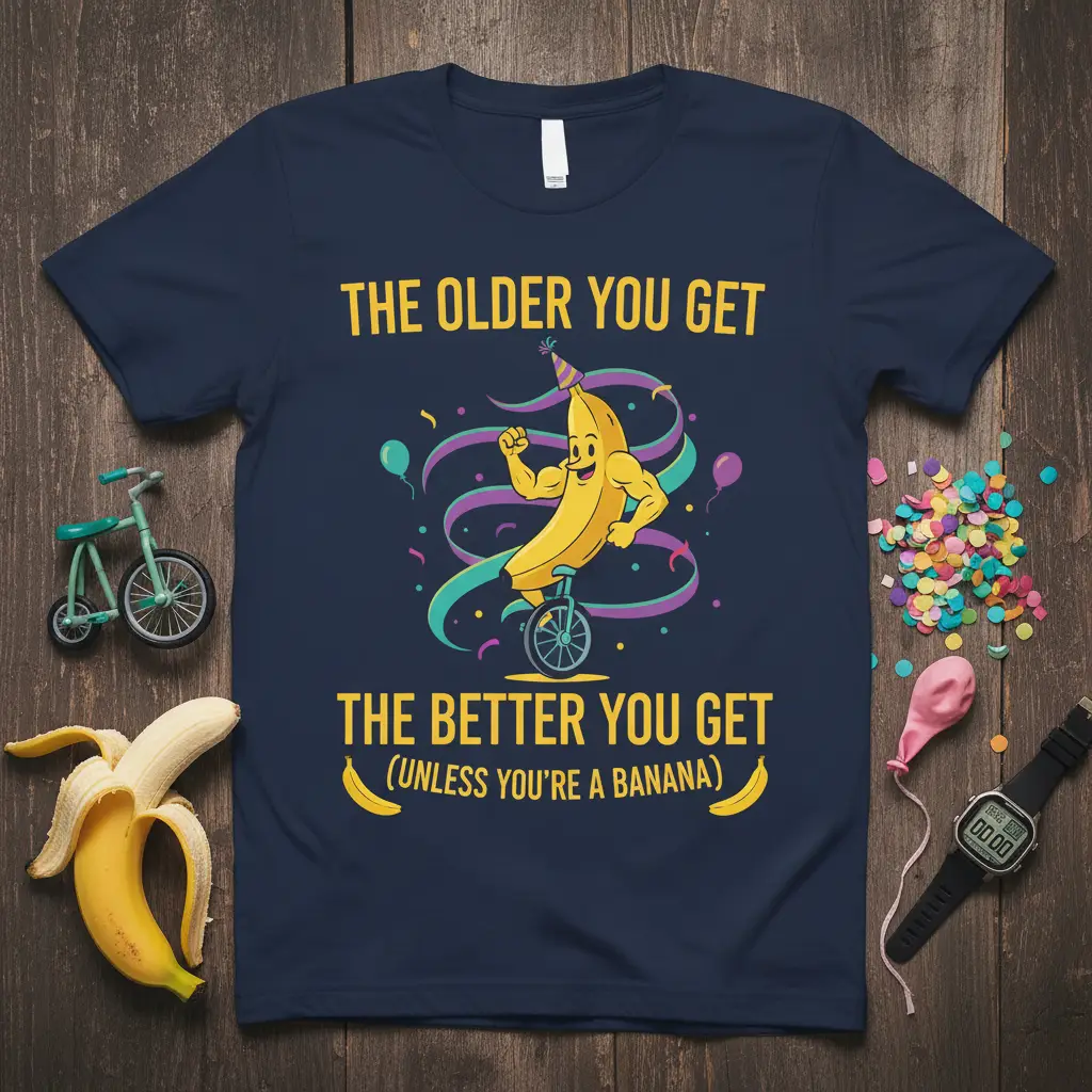 The Older You Get the Better You Get (unless You’re a Banana) T-Shirt