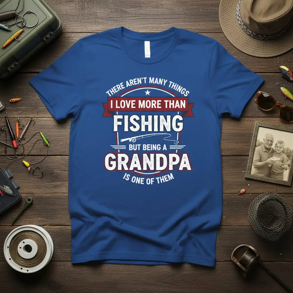 There Aren’t Many Things I Love More Than Fishing Grandpa T-Shirt