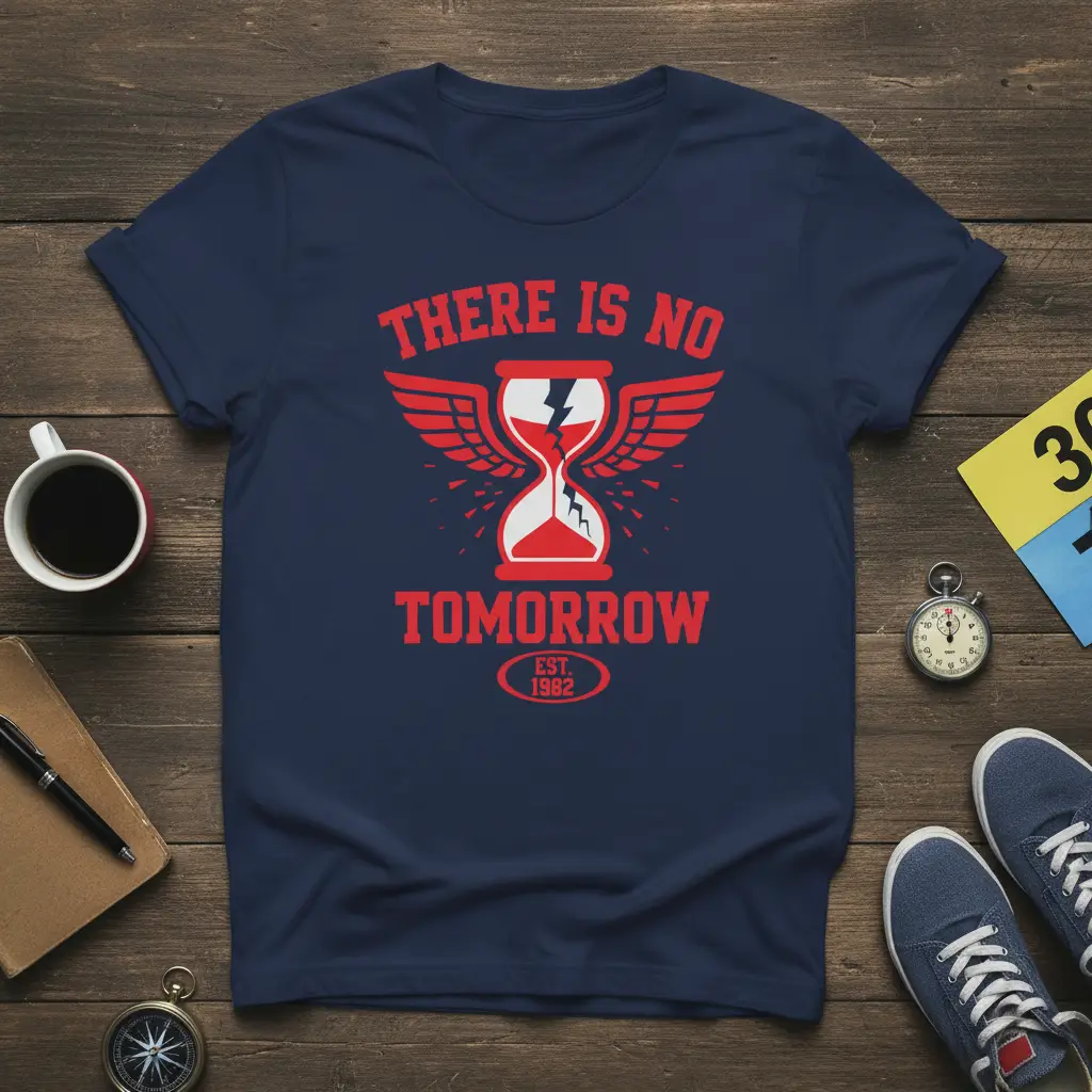 There Is No Tomorrow Est. 1982 T-Shirt Motivational Quote
