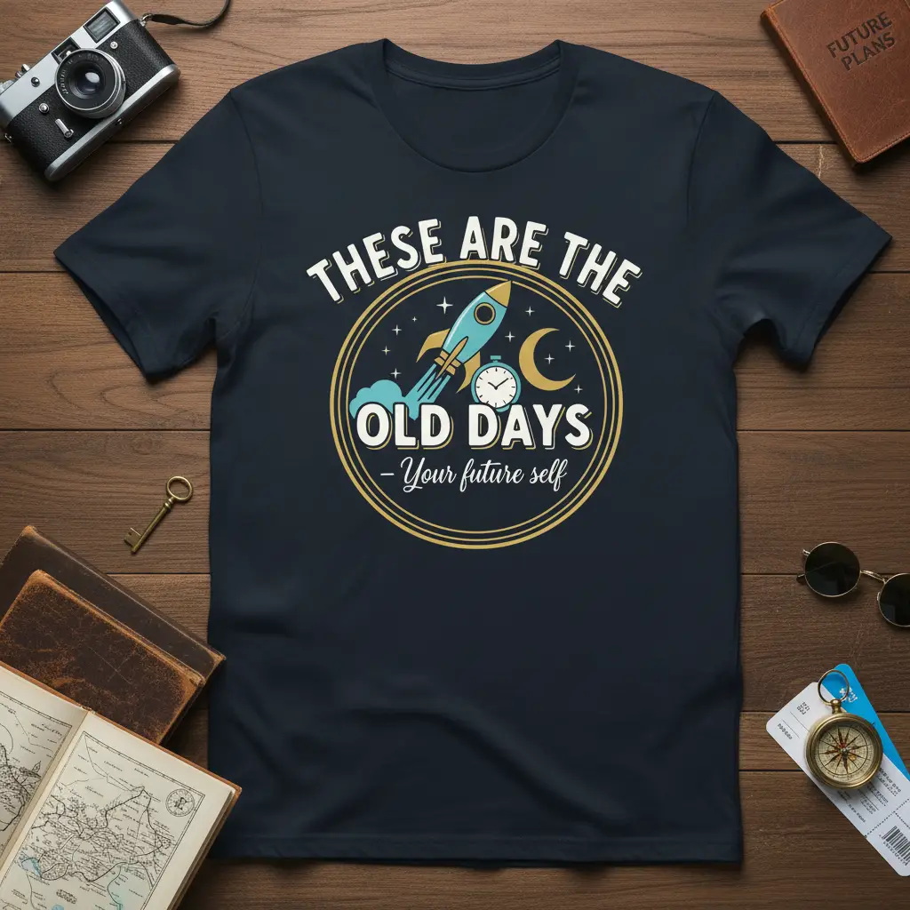 These Are the Old Days Your Future Self T-Shirt