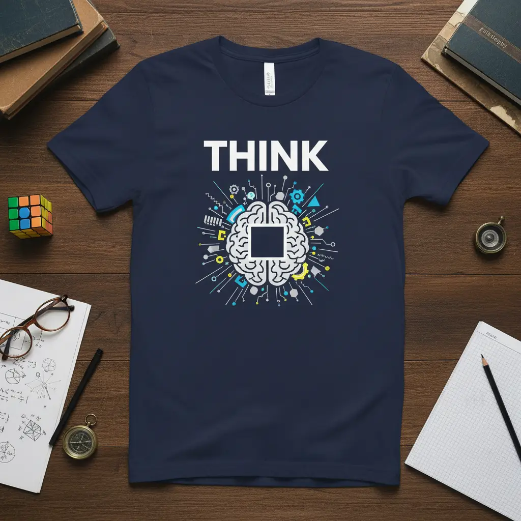 Think Brain Graphic T-Shirt for Innovators