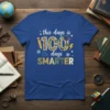 This Days is 100 Days Smarter t-shirt with educational graphics and text for 100th day of school celebrations