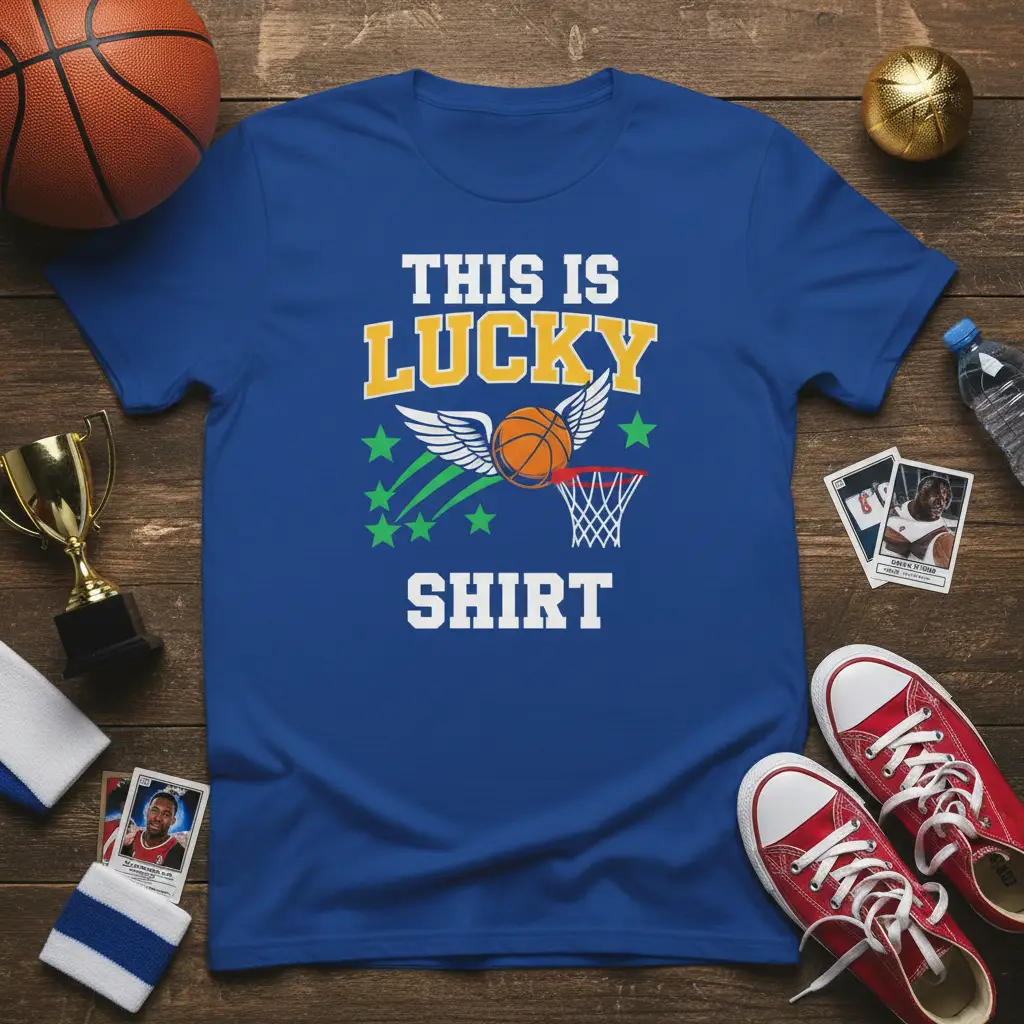 This Is Lucky Shirt Basketball Fan Tee Gift