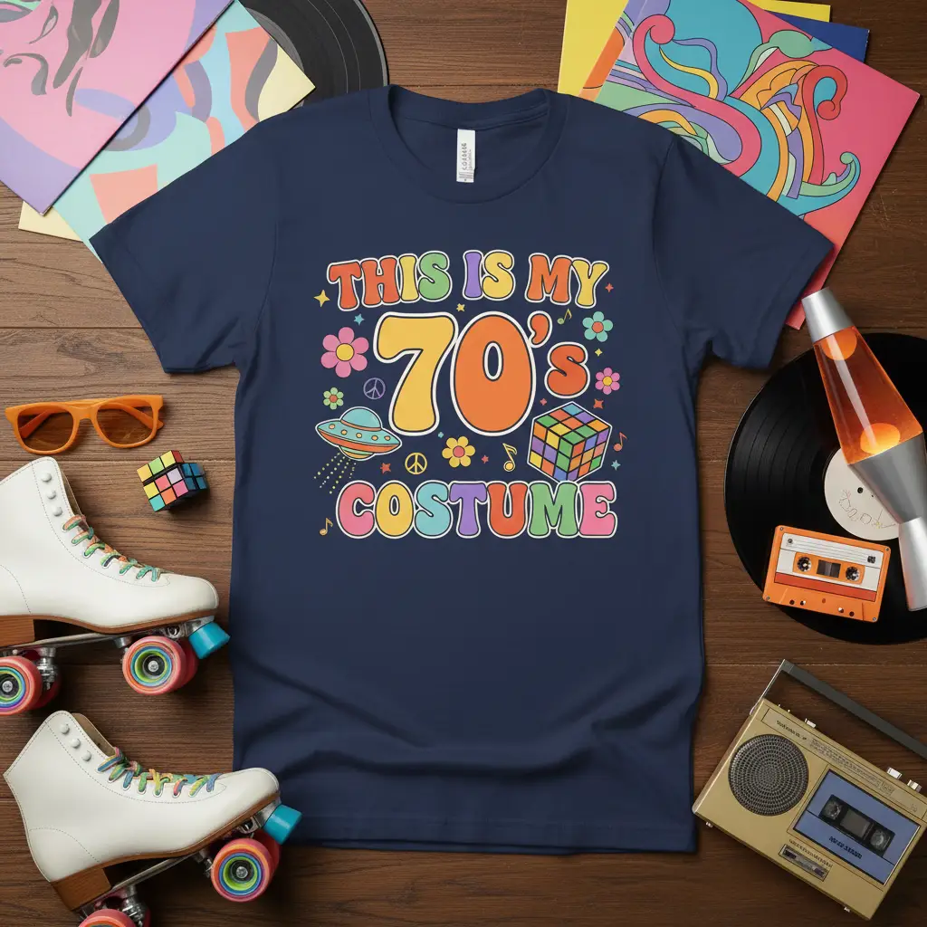 This Is My 70’s Costume Retro Party T-Shirt