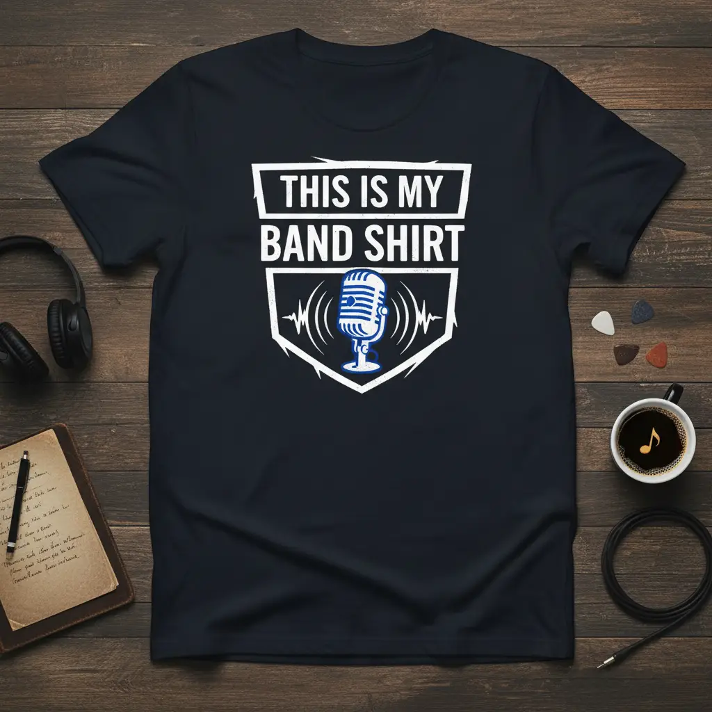 This Is My Band Shirt for Musicians & Fans T-Shirt