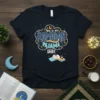 This is my Ramadan Pajama Shirt design with a sleeping sheep and crescent moons graphic