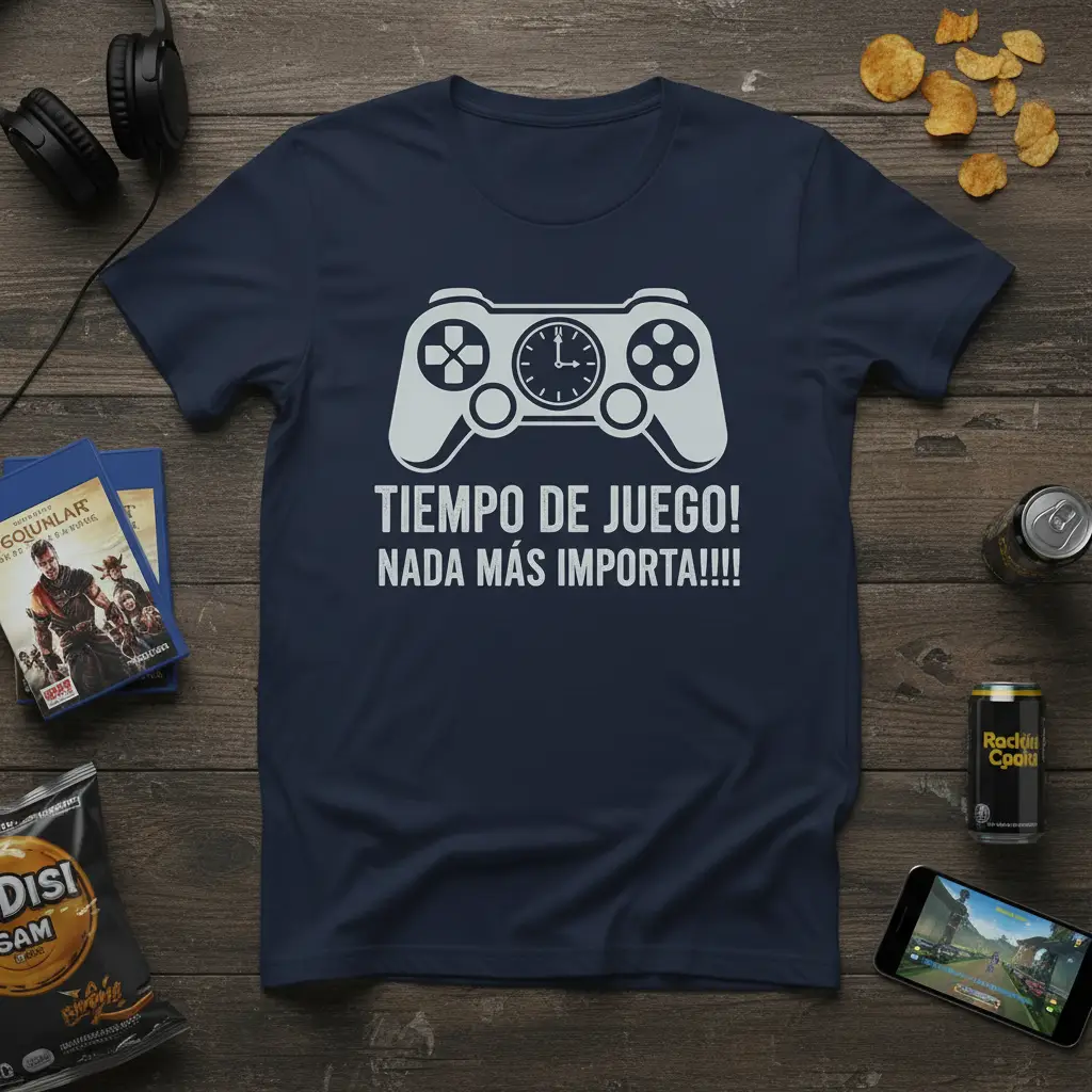 Tiempo De Juego! Nada Más Importa!!!! Gamer Tee