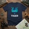 Tiger Head Graphic T-Shirt detailed graphic design printed on comfortable cotton t-shirt