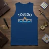 Toledo España Coordinates eye-catching graphic design printed on comfortable cotton t-shirt
