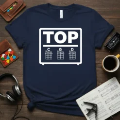 TOP C G D creative graphic design printed on comfortable cotton t-shirt