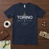TORINO ITALIA EST 216 BC bold graphic design printed on comfortable cotton t-shirt