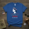 Trump Vance Take America Back t-shirt with a profile of a woman wearing a laurel wreath and sunglasses