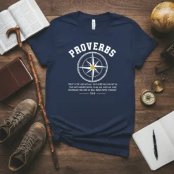 Trust in the Lord text design featuring eye-catching typography on quality t-shirt