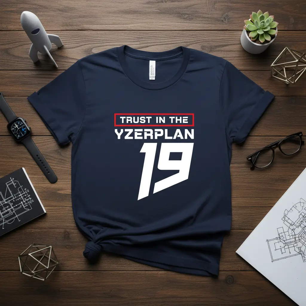 Trust in the Yzerplan 19 T-Shirt Motorsport Fan Gift