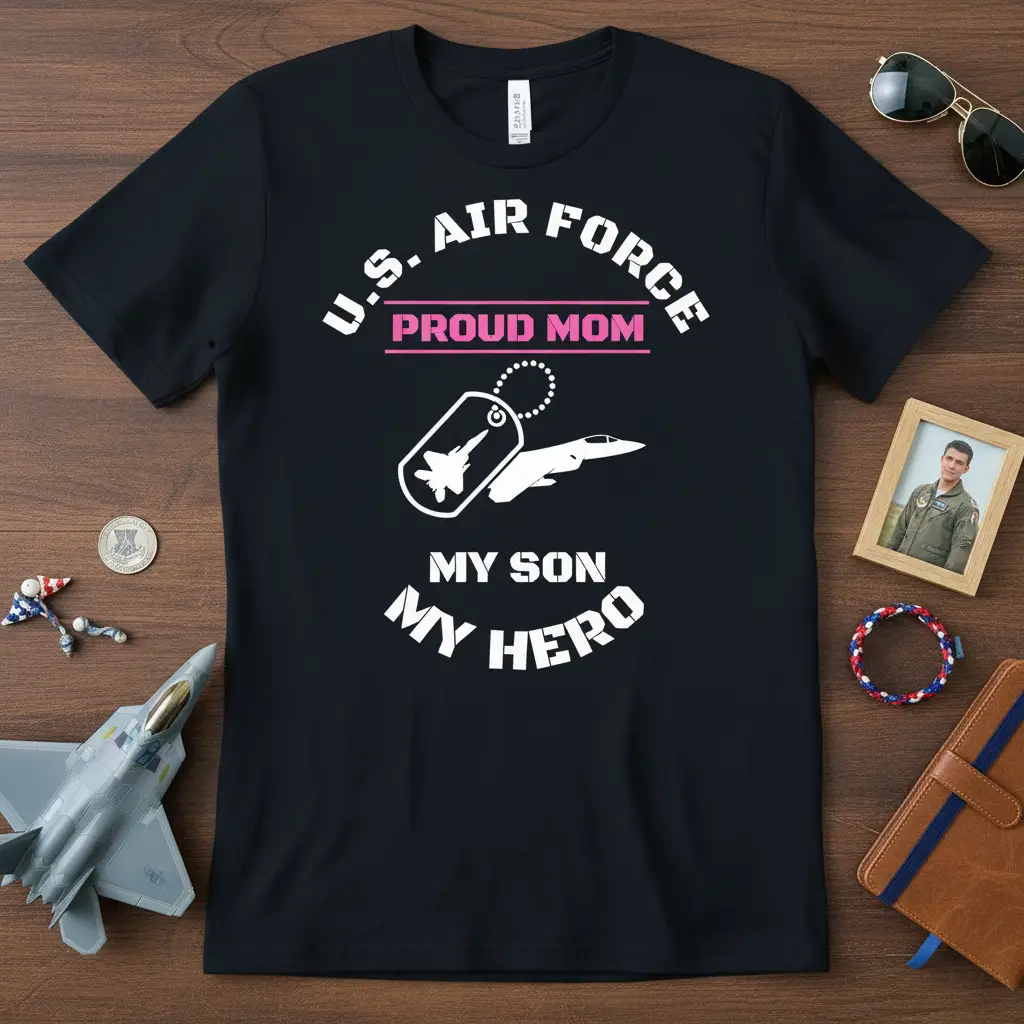U.s. Air Force Proud Mom My Son My Hero T-Shirt