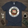 Navy t-shirt with U.S. Chaplain John 3:16 circular logo featuring a Bible, cross, and American flags