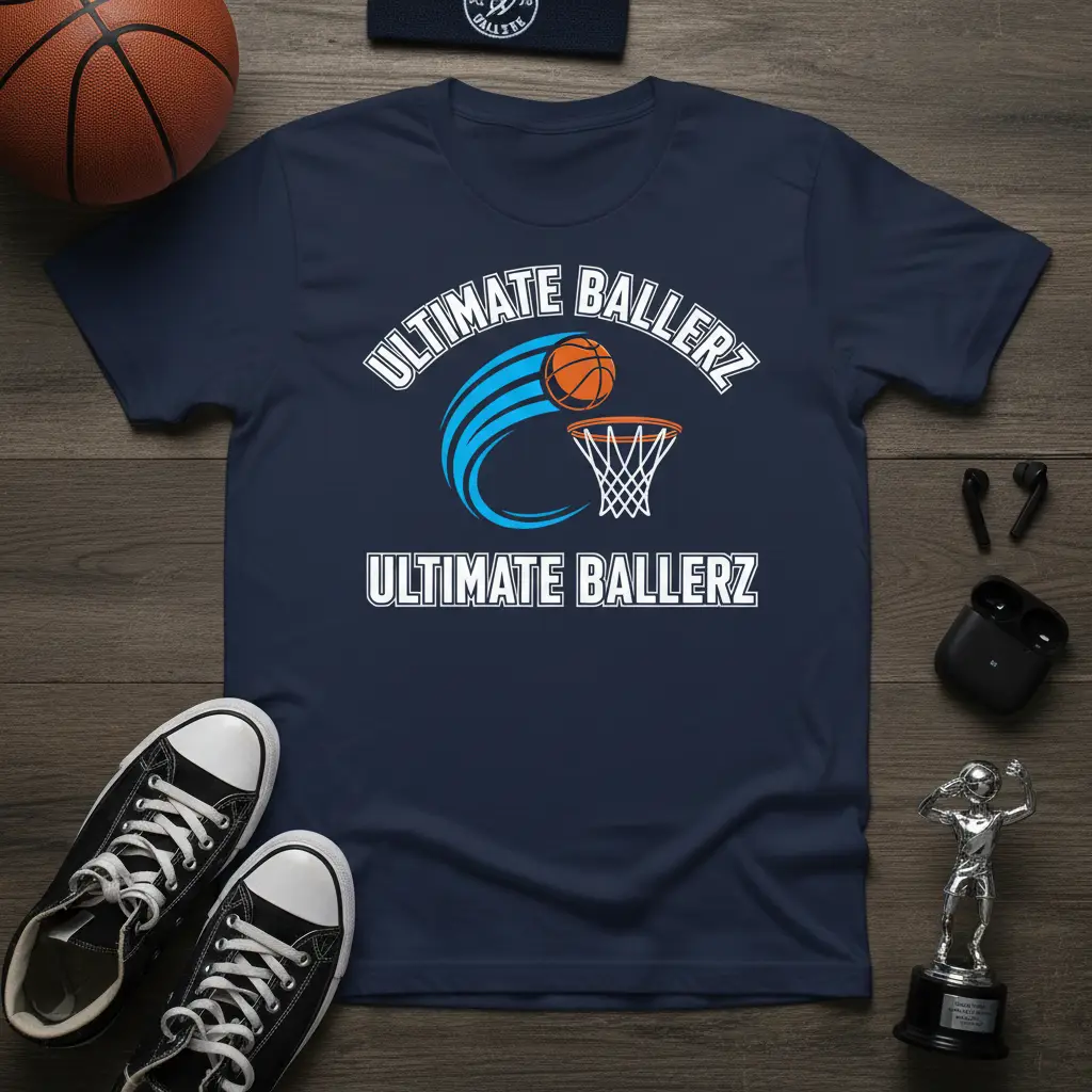 Ultimate Ballerz Basketball Player T-Shirt Gift