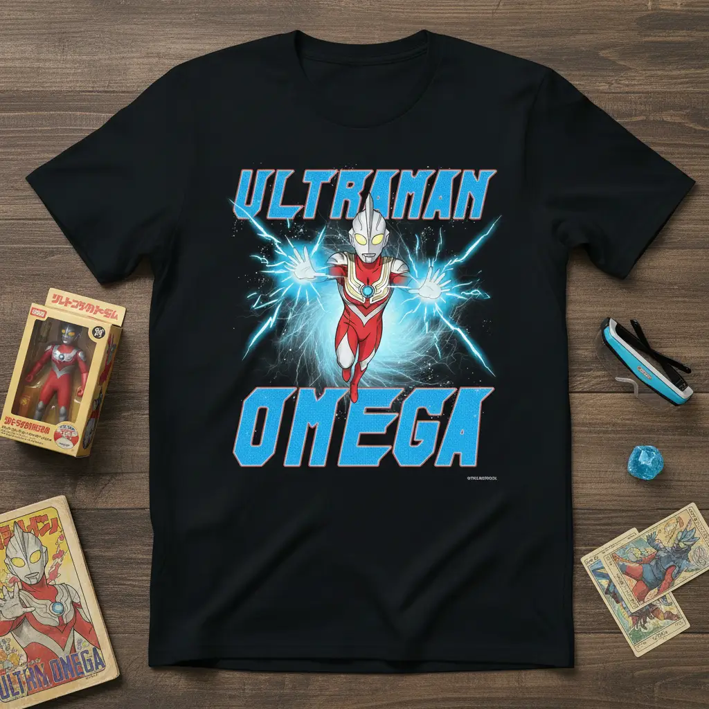 Ultraman Omega Japanese Superhero T-Shirt Anime Fan Gift
