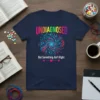 UNDIAGNOSED But Something Ain't Right creative graphic design printed on comfortable cotton t-shirt