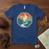 Unicycle Rider Silhouette creative graphic design printed on comfortable cotton t-shirt