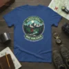 United States National Parks Not For graphic tee with hiker in mountains and text supporting public lands