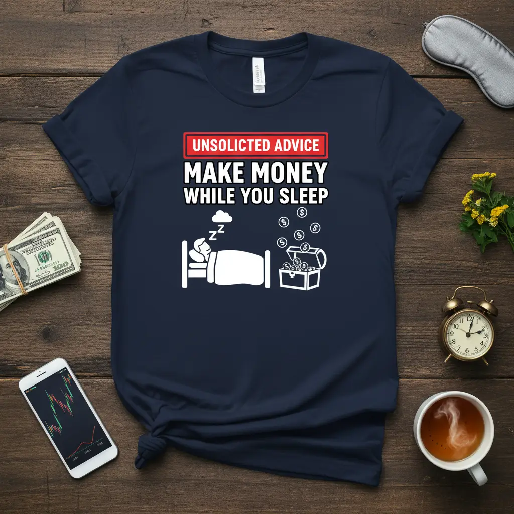 Unsolicited Advice Make Money While You Sleep T-Shirt